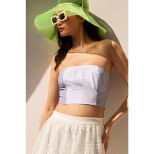 Pernille Rosenkilde by Anthropologie Strapless Crop Top - New Large